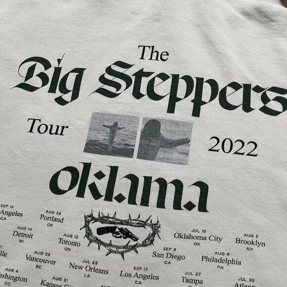 Kendrick Lamar Hoodie Mens Small The Big Steppers Tour Oklama Concert Sweatshirt - Picture 10 of 16